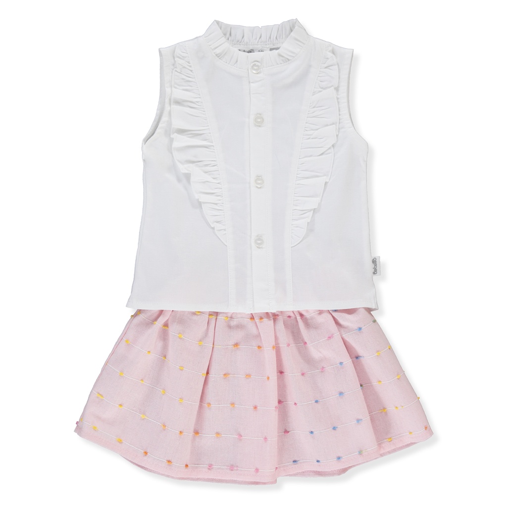 VESTIDO DOS PIEZAS PONPON TEAM