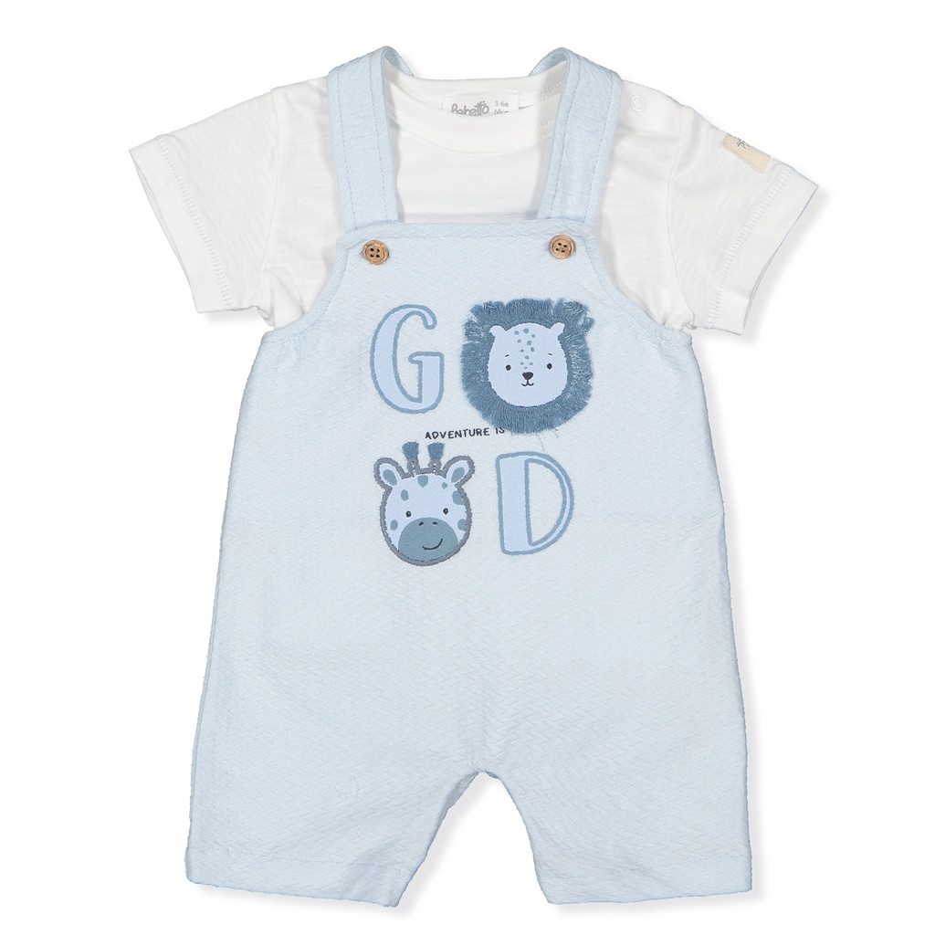 OVERALL CON PLAYERA GOOD ADVENTURE