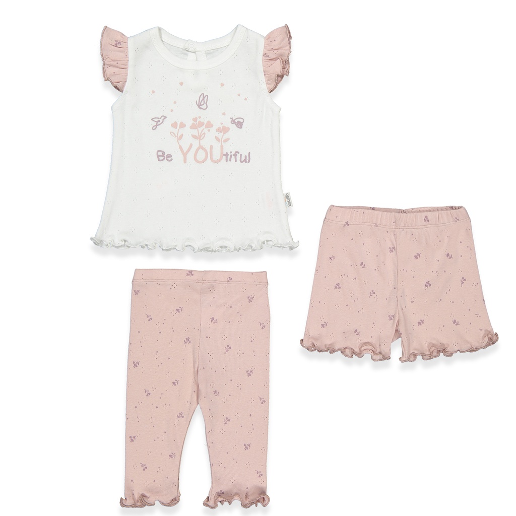 SET DE 3 PIEZAS NATURE