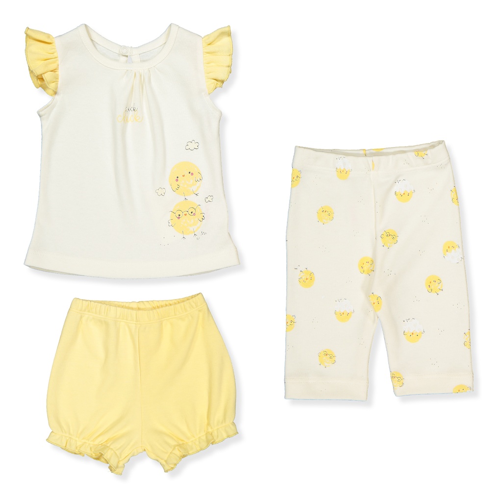 SET DE 3 PIEZAS CHICK CHICK