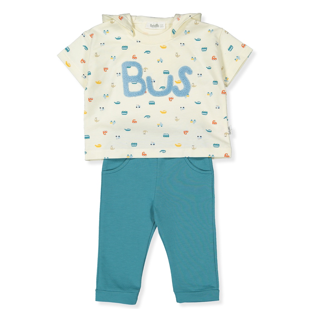 SET DE 2 PANTS Y PLAYERA SURPRISE TRAVEL