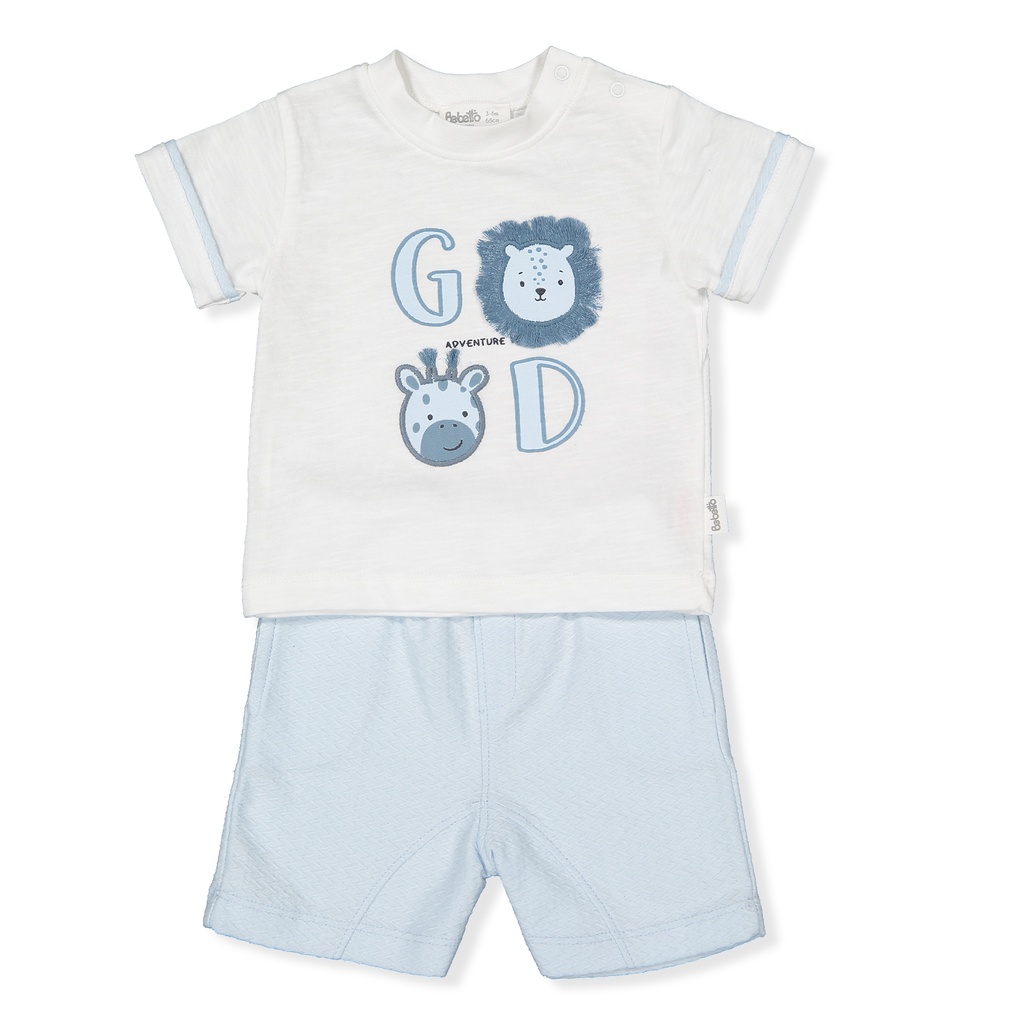 SET DE  SHORT Y PLAYERA GOOD ADVENTURE