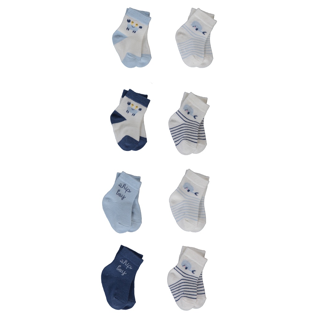 SET DE 2 CALCETINES/CALCETAS SHIP BOY LIGHT PINK