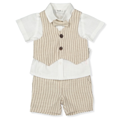 SET DE 3 TRAJE LINO COOL AND STYLISH