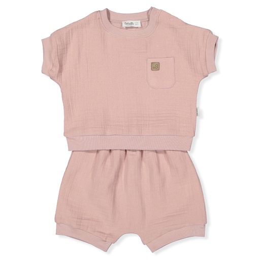 SET DE  SHORT Y PLAYERA HELLO