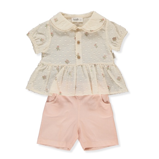 SET DE DOS SHORT MATURE FLOWERS