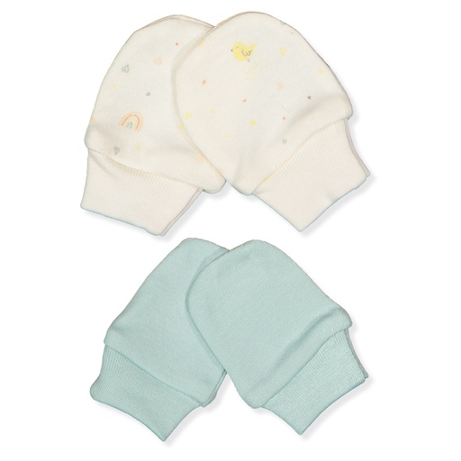 [8697558065333] SET DE 2 GUANTES ORGANIC COLORFUL BIRDS