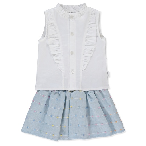 VESTIDO DOS PIEZAS PONPON TEAM