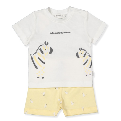 SET DE SHORT Y PLAYERA WALKING ZEBRAS