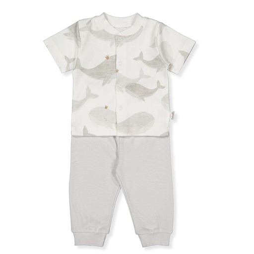 PIJAMA DOS PIEZAS WHALES